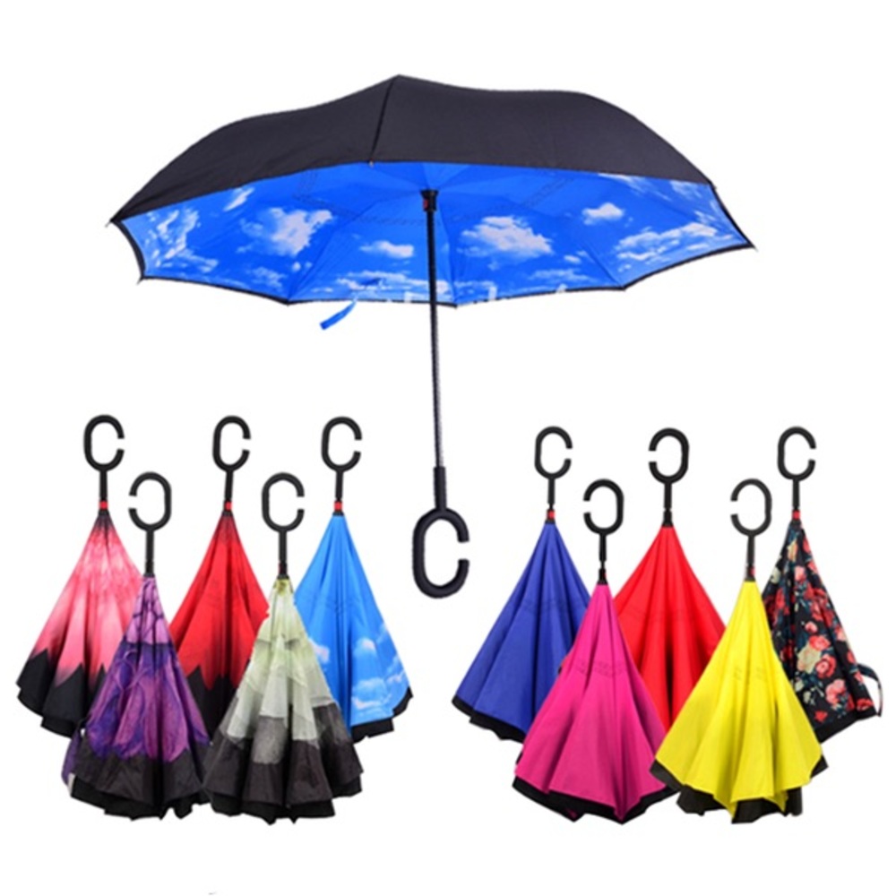 Pink reversible umbrellas NWT